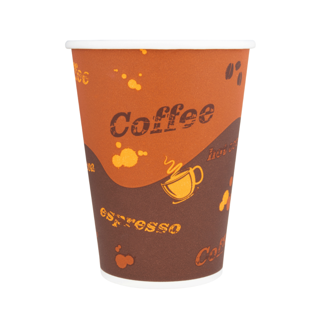 CUP PAPER HOT BROWN 12oz KARAT muestra-LO-C-K512