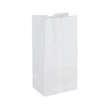 BAG PAPER WHITE #20 GREY-LO-FP-SOS20W