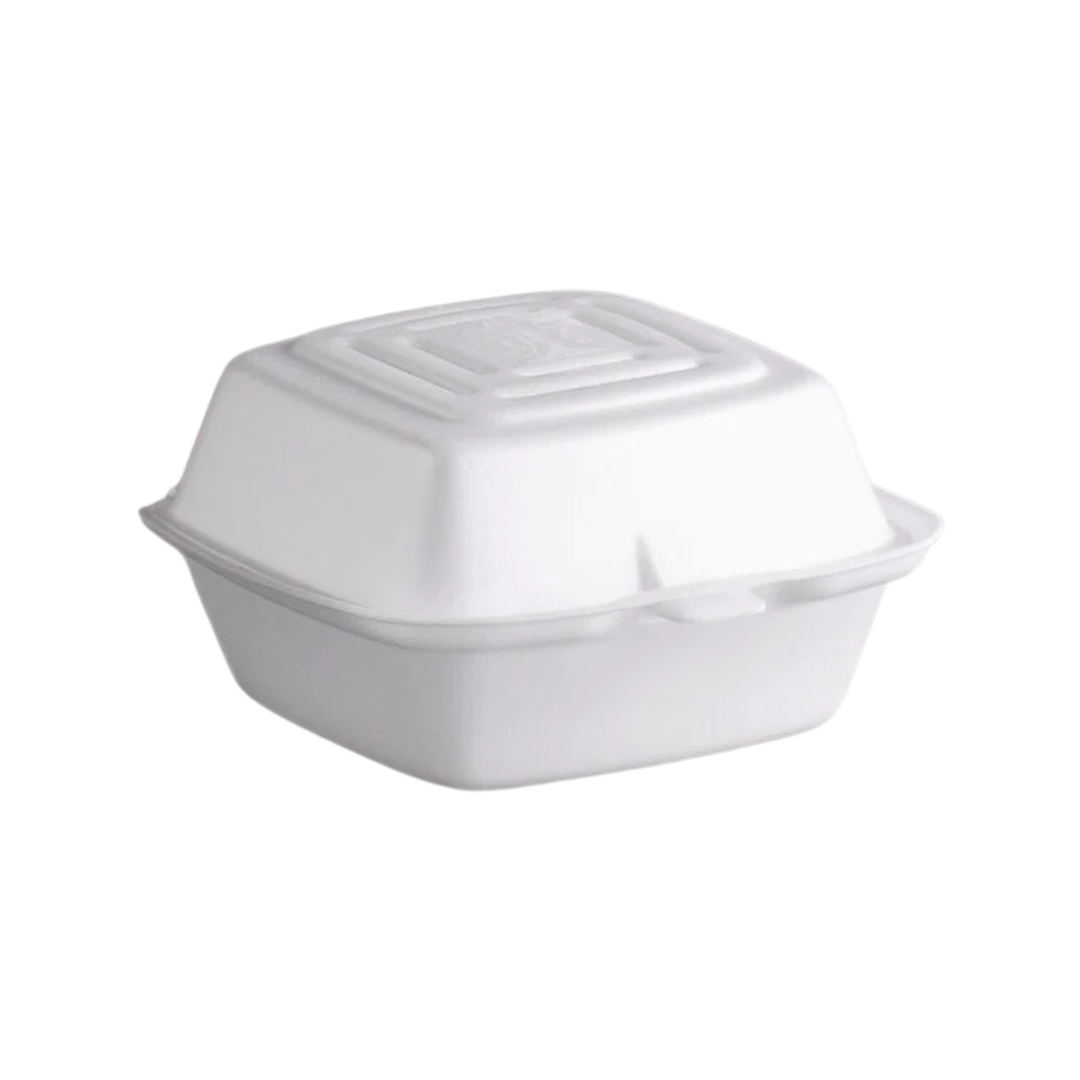 CONT FOAM WHITE 5.38" X 5.5" X 2.88" DART MATEO-ES-DCC50HT1