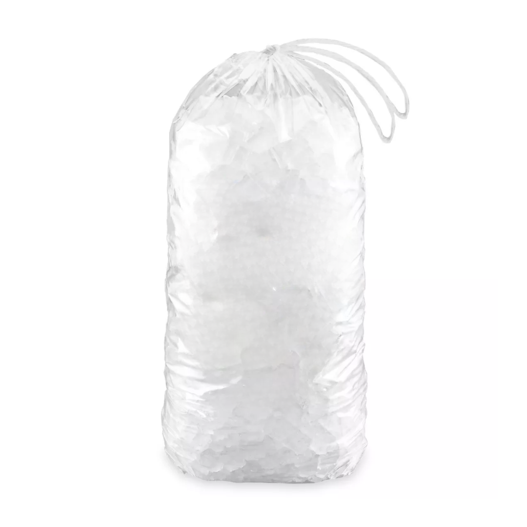 BAG ICE POLY #10 W/STRING LEAL-CA-19125102-ICE10S5