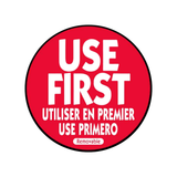 LABEL USE FIRST 2" POR-BU-RUF2RE TX