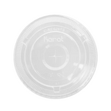 LID PET FLAT 12-24oz KARAT GREY-LO-C-KC626TS