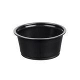 PORTION CUP 2 oz BLACK KARAT MATEO-LO-FP-P200-PPB
