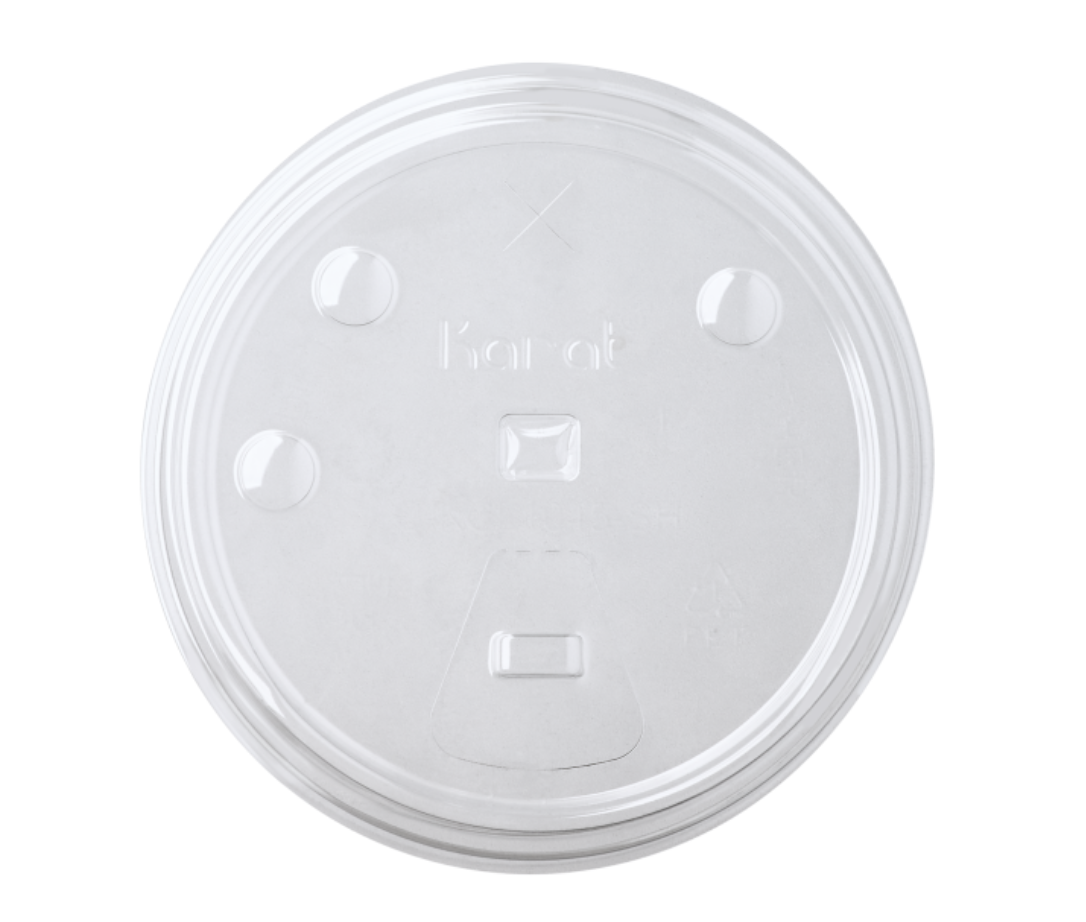 LID FLAT PET POLY PRO 32oz muestra-LO-C-KCL1045