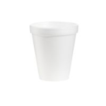 CUP FOAM WHITE 6oz DART CORNER-DI-6J6