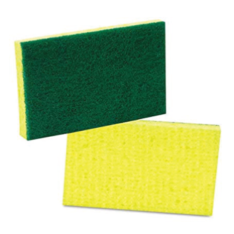 SCOURING PAD GREEN & YELLOW OAK-ES-744832 TX