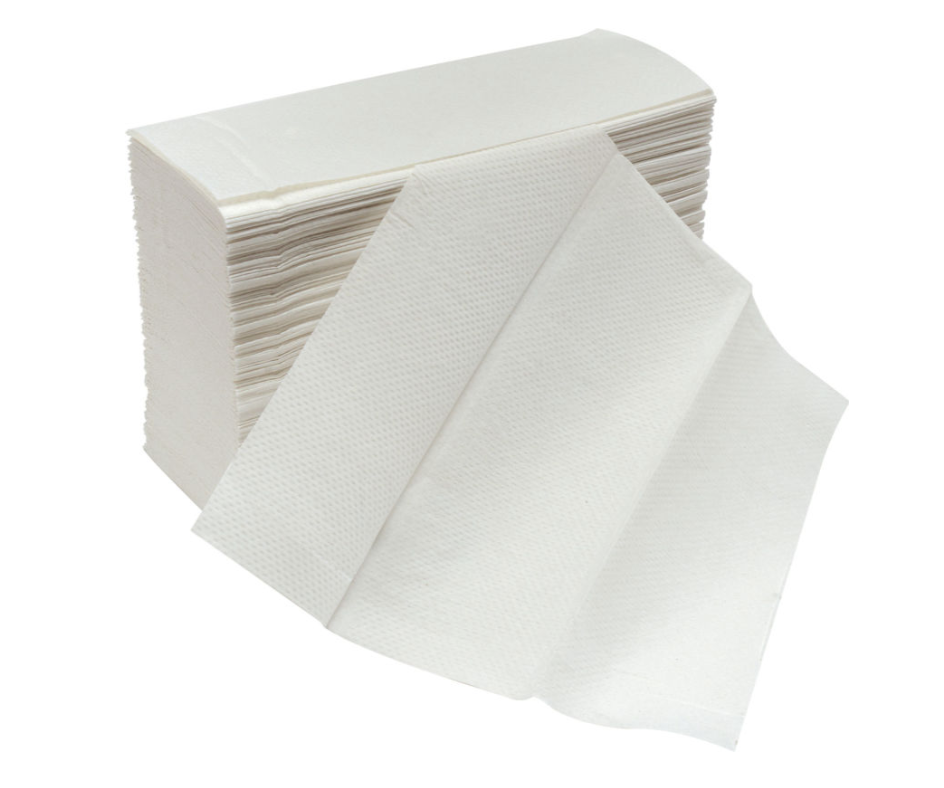 TOWEL MULTIFOLD WHITE RIGHT CHOICE muestra-BU-78000011