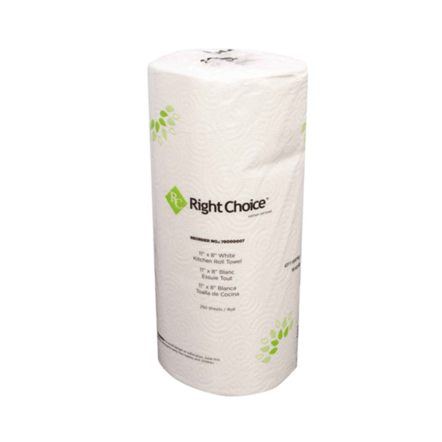 TOWEL KITCHEN WHITE 11" X 8" 2 PLY RIGHT CHOICE SILLA-BU-78000007 TX