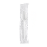 CUTLERY TEASPOON WHITE MED WRAPPED PEPE-SH-E178002