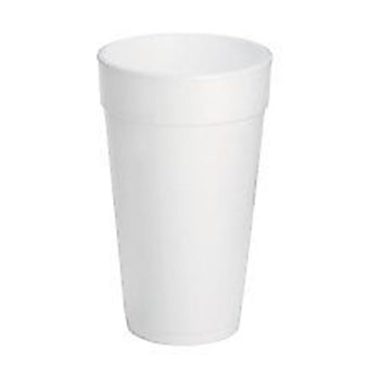 CUP FOAM WHITE 20oz REYMA JAR-MR-RFC20