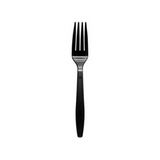 CUTLERY FORK BLACK HW UNWRAPPED KARAT muestra-LO-U2030B