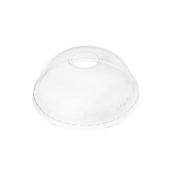 LID DOME CLEAR FOR PET CUP 32 OZ KARAT GREY-LO-CKDL107