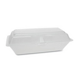 CONT FOAM WHITE HOAGIE DOG-MR-CNHO