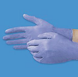 GLOVES NITRILE BLUE L KARAT CALLE-LO-FP-GN1028