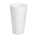 CUP FOAM WHITE 20oz DART KCK-MR-20J16
